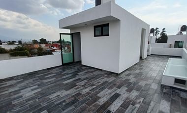 Casa en venta con tres recamaras y terraza en Tlaxcala