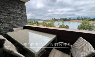 Lindo departamento en exclusivo condominio frente al lago