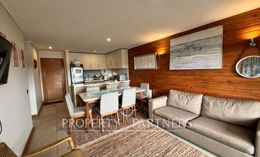 Lindo departamento en exclusivo condominio frente al lago