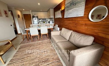 Lindo departamento en exclusivo condominio frente al lago