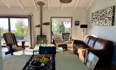 Hermosa casa con vista al lago Villarrica en condominio!