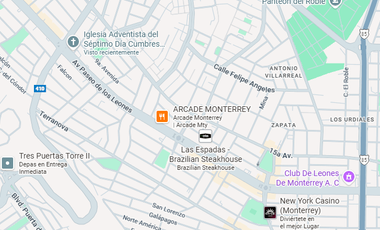 Terreno Comercial en Renta en Cumbres