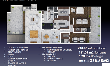 ESTRENA DEPARTAMENTO CON TERRAZA EN LOMAS DE TECAMACHALCO