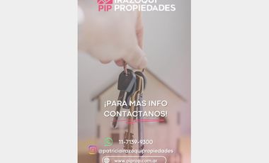 Departamento en Venta Villa Luzuriaga / La Matanza (B110 1253)