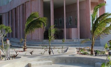 DEPARTAMENTO FRENTE AL MAR A LA VENTA UBICADO EN PLAYAS DE SAN BRUNO, YUCATAN.