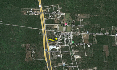 Terreno en renta zona comercial carretera Mérida-Progreso
