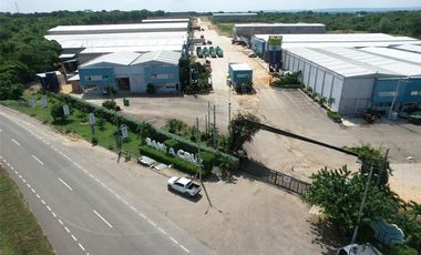 LOTE EN VENTA  PARQUE INDUSTRIAL  EXCELENTE UBICACION,CARTAGENA