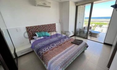 ALQUILER – DEPARTAMENTO AMOBLADO FRENTE AL MAR | SALINAS V.Vill