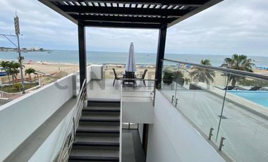 ALQUILER – DEPARTAMENTO AMOBLADO FRENTE AL MAR | SALINAS V.Vill