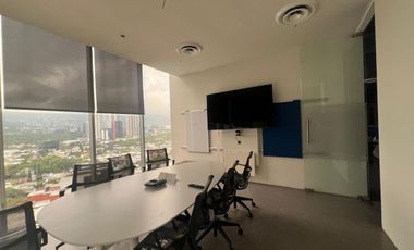 Oficina amueblada en renta de 651m2 en edificio zona Valle Oriente San Pedro