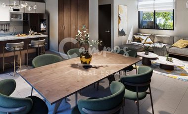 Casa de dos pisos y 2 recamaras en privada residencial en Conkal  Preventa abril 2028