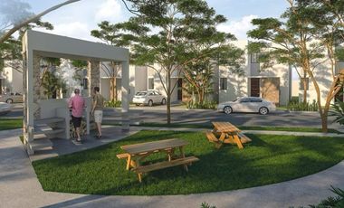 Casa de 3 recamaras en privada en Conkal