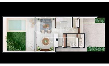 Casa de 3 recamaras en privada en Conkal entrega inmediata