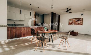 Casa de 3 recamaras en privada en Conkal entrega inmediata