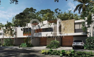 Casa de 3 recamaras en privada en Conkal entrega inmediata