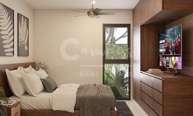 Villa de 1 recamara en privada residencial en Conkal Yucatan