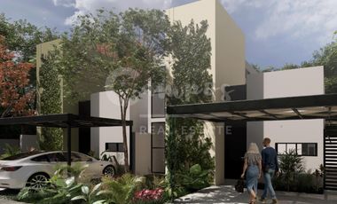 Casa de 3 recamaras en privada en Conkal en preventa diciembre 2027