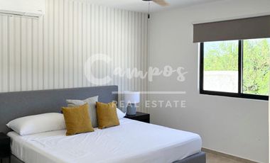 Casa de 2 pisos y 2 recamaras en privada residencial en Conkal, Yucatan. Preventa septiembre 2027