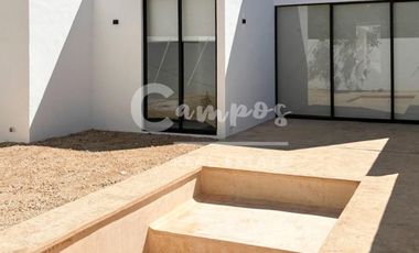 Casa de 2 pisos y 2 recamaras en privada residencial en Conkal, Yucatan. Preventa septiembre 2027