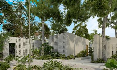 Casa en venta de 3 habitaciones en Tulum cerca de la playa | Alberca y Terraza