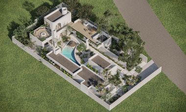 Casa en venta de 3 habitaciones en Tulum cerca de la playa | Alberca y Terraza