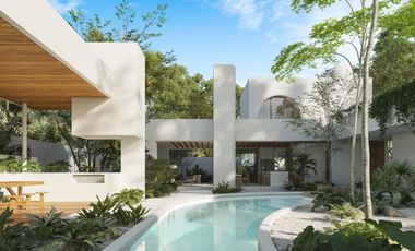 Casa en venta de 3 habitaciones en Tulum cerca de la playa | Alberca y Terraza