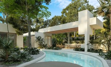 Casa en venta de 3 habitaciones en Tulum cerca de la playa | Alberca y Terraza