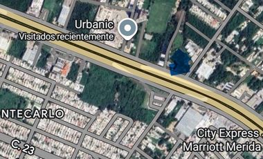 HUELLA COMERCIAL SOBRE PERIFERICO NORTE MERIDA, YUCATA ENTRADA A MARGARITAS CHOL