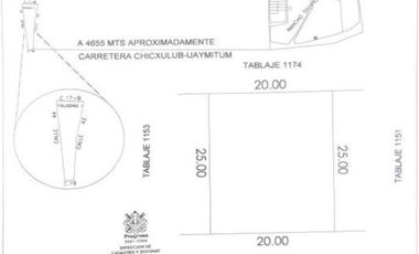 TERRENO EN VENTA CERCA DE LA PLAYA, CHICXULUB.