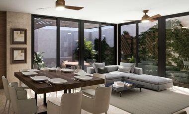 CASAS EN VENTA MERIDA CON ALBERCA  DENTRO DE PRIVADA  EN TEMOZON NORTE  ASENSA