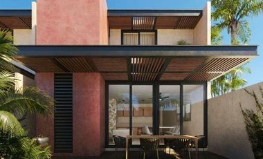 CASAS EN VENTA MERIDA CON ALBERCA  DENTRO DE PRIVADA  EN TEMOZON NORTE  ASENSA