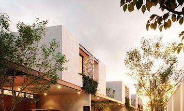 CASAS EN VENTA MERIDA CON ALBERCA  DENTRO DE PRIVADA  EN TEMOZON NORTE  ASENSA