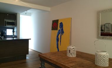 Renta Departamento amueblado en la Cuauhtémoc con Roof Garden privado