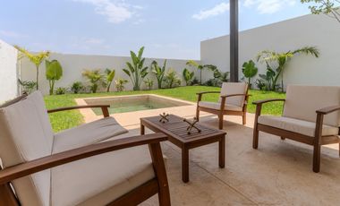 Venta de Casas de 1 piso al norte de Mérida Yuc.