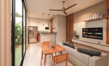 Venta de Departamentos residenciales MIRÓ ubicados en Temozón Norte