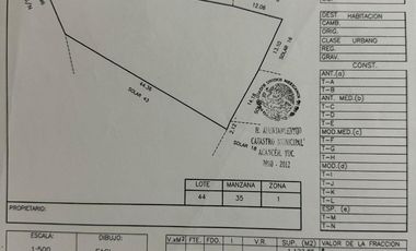 TERRENO EN VENTA EN TICOPÓ A 30 MINUTOS DE MÉRIDA, PARA DESARROLLAR