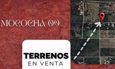 LOTES DE 459 M2 EN VENTA EN MOCOCHÁ, YUCATÁN