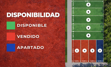 LOTES DE 459 M2 EN VENTA EN MOCOCHÁ, YUCATÁN