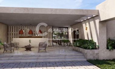 Casa de 4 recamaras en privada en Conkal en preventa diciembre 2027