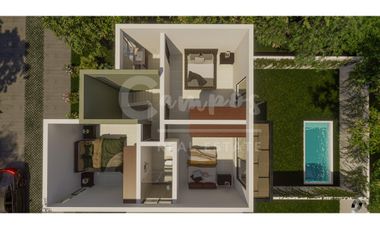 Casa de 4 recamaras en privada en Conkal en preventa diciembre 2027