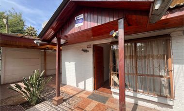 VENTA DE CASA EN TRANQUILO VILLA RESIDENCIAL DE BUIN