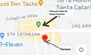 Terreno en venta en Aurora, Santa Catarina, Nuevo León