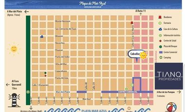 CABAÑAS EN MAR AZUL