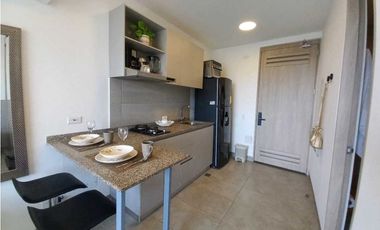 VENTA APARTAMENTO TIPO LOFT AMOBLADO  EN SANTA MARTA SECTOR DON JACA