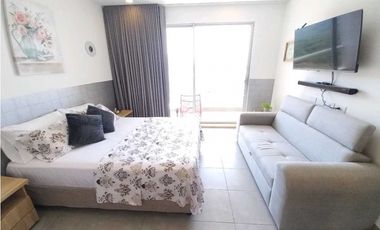 VENTA APARTAMENTO TIPO LOFT AMOBLADO  EN SANTA MARTA SECTOR DON JACA