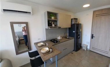 VENTA APARTAMENTO TIPO LOFT AMOBLADO  EN SANTA MARTA SECTOR DON JACA