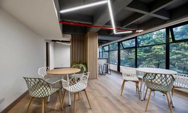 Apartaestudio frente a ciudad del río para la renta amoblada, piso 14