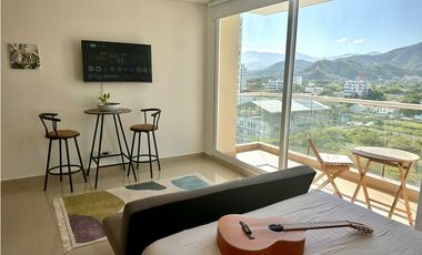 HERMOSO APARTAESTUDIO DE RENTA TURISTICA UBICADO EN SANTA MARTA EIRA