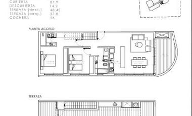 VENTA DEPARTAMENTO 3 AMB CON TERRAZA - QUARA NORDELTA