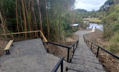 Vende parcelas con rol propio, desde 5.000 mt2, en proyecto Fundo Río Los Ostiones, Los Muermos.  Opción de Crédito directo.